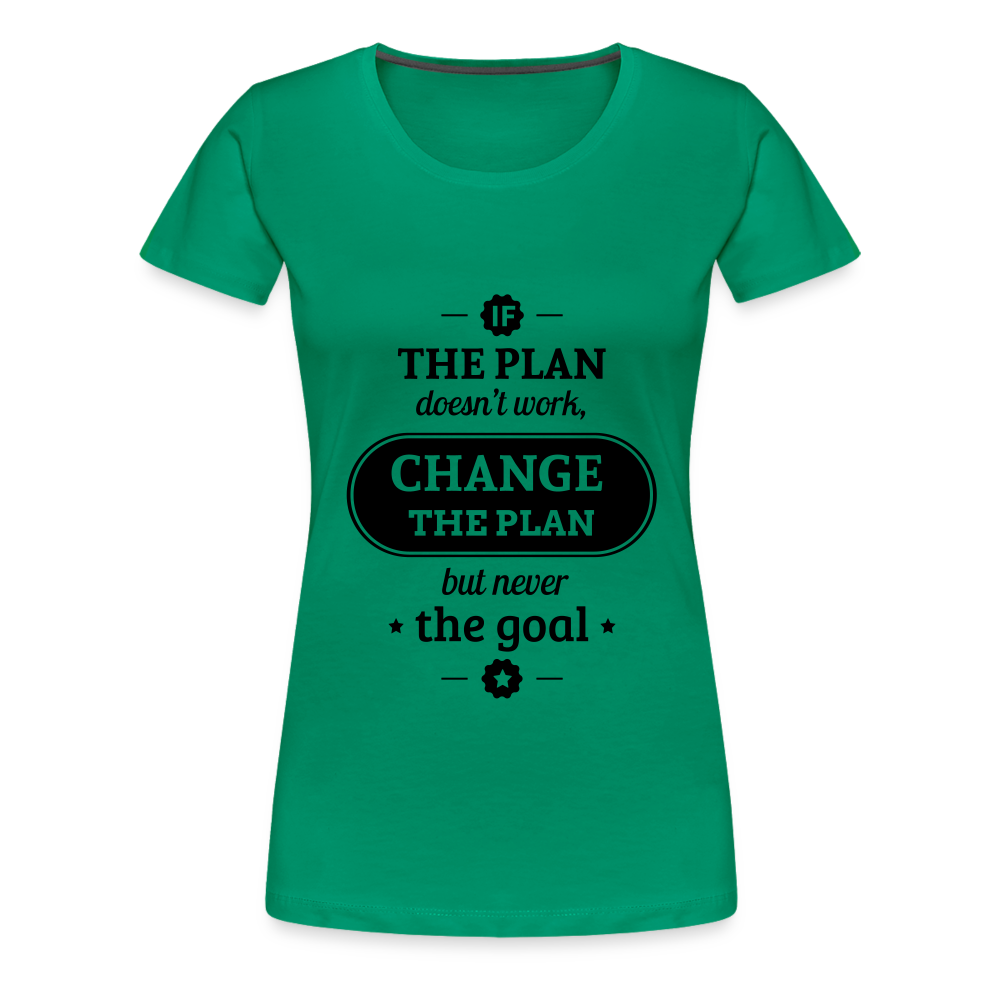 Women’s If the Plan - kelly green