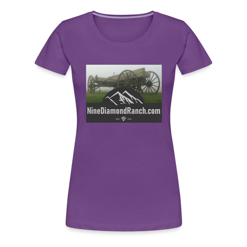 Women’s Nine Diamond Ranch com - purple