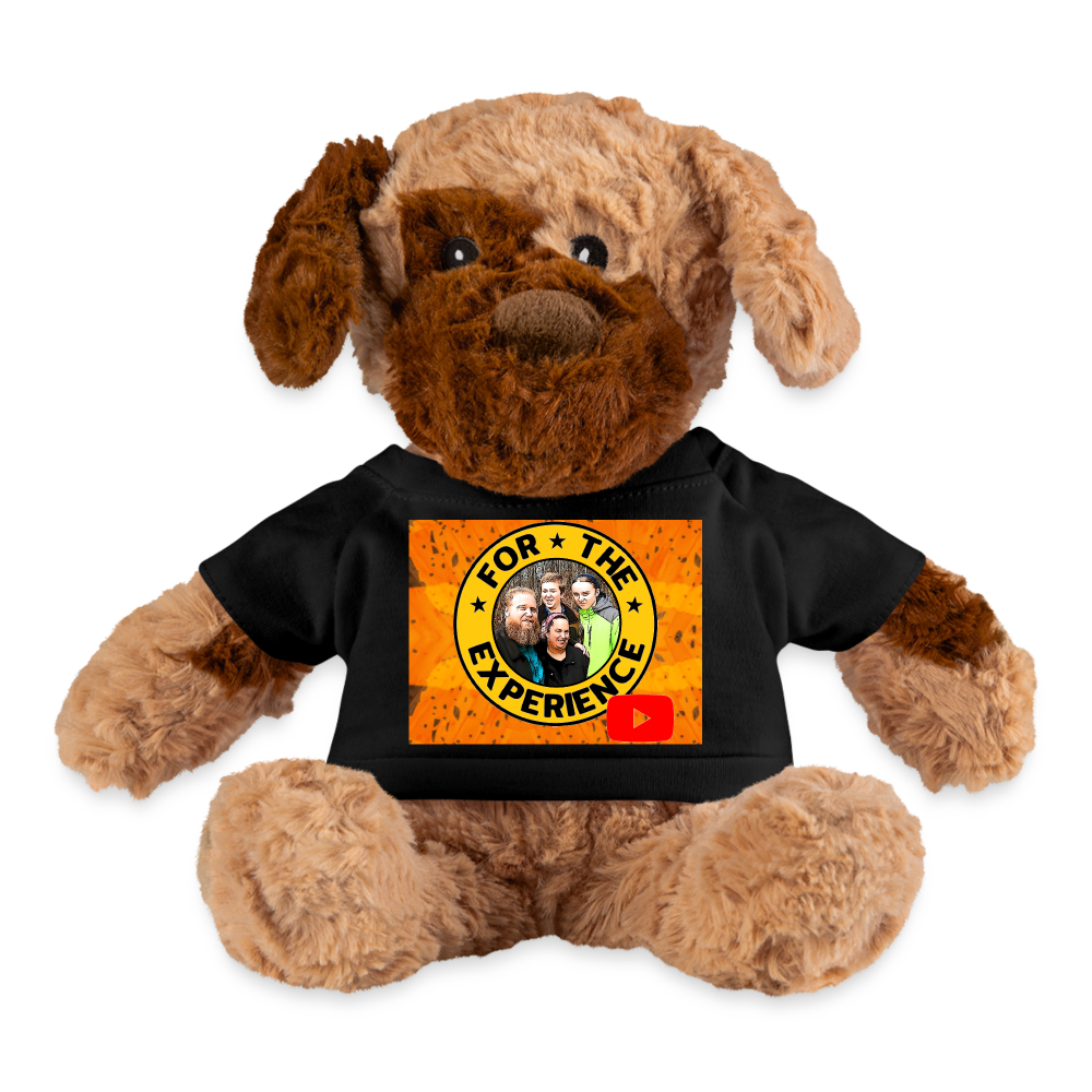 Plush - Waffles D. Dog For The Experience - black