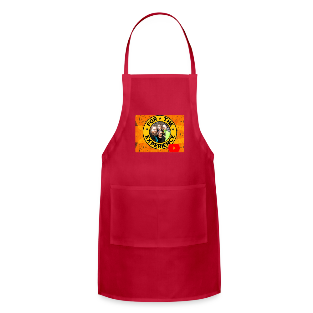 Apron Grill Master, For The Experience - red