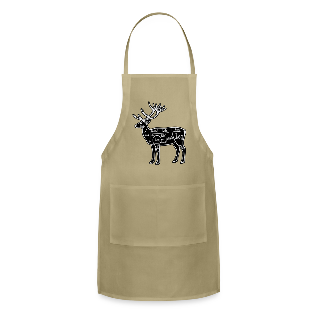 Apron Grill Master, Elk Cut - khaki