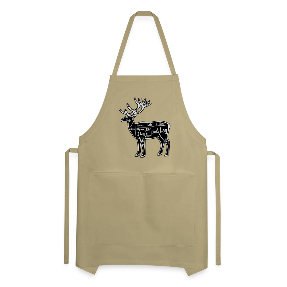 Apron Grill Master, Elk Cut - khaki