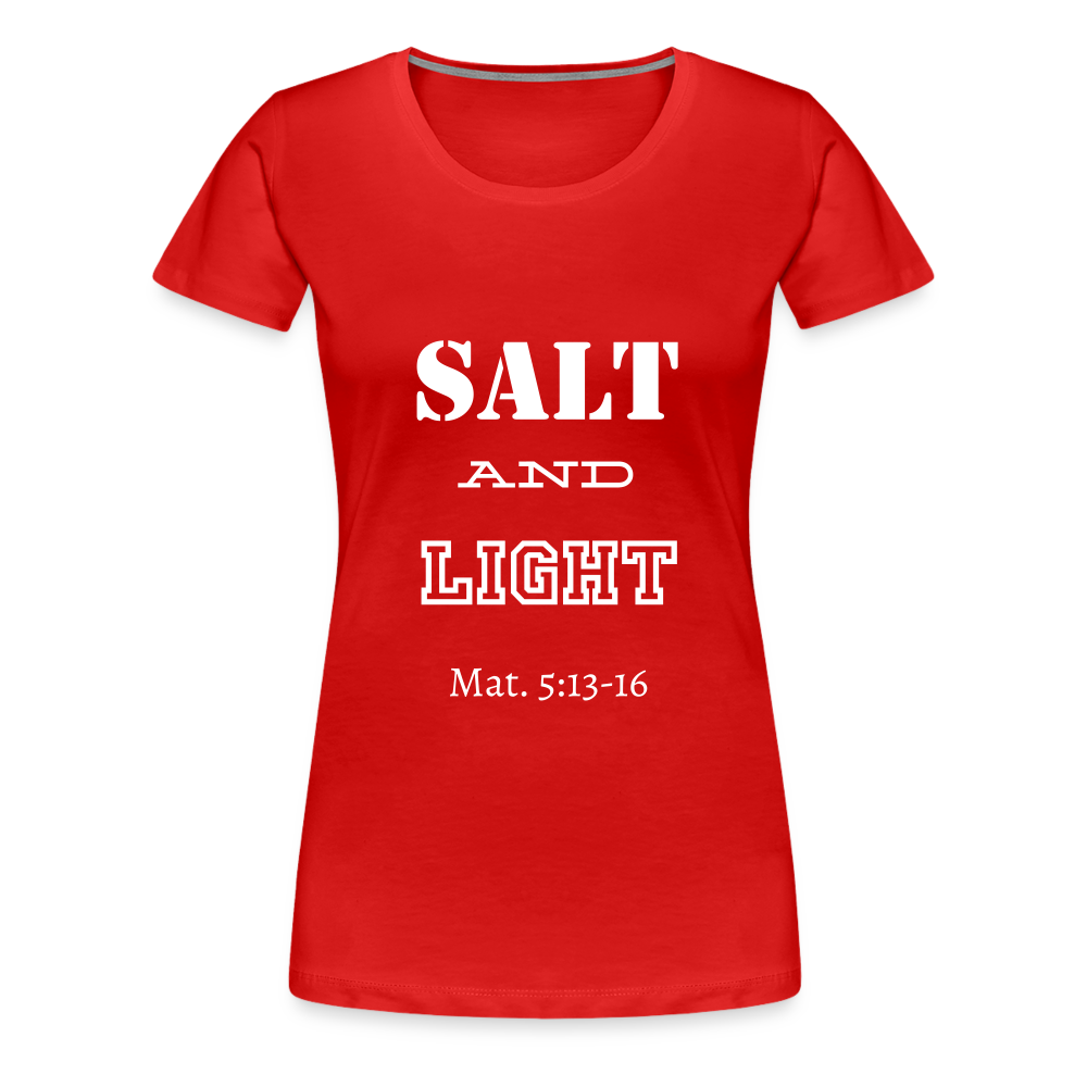 Women’s Salt and Light - red