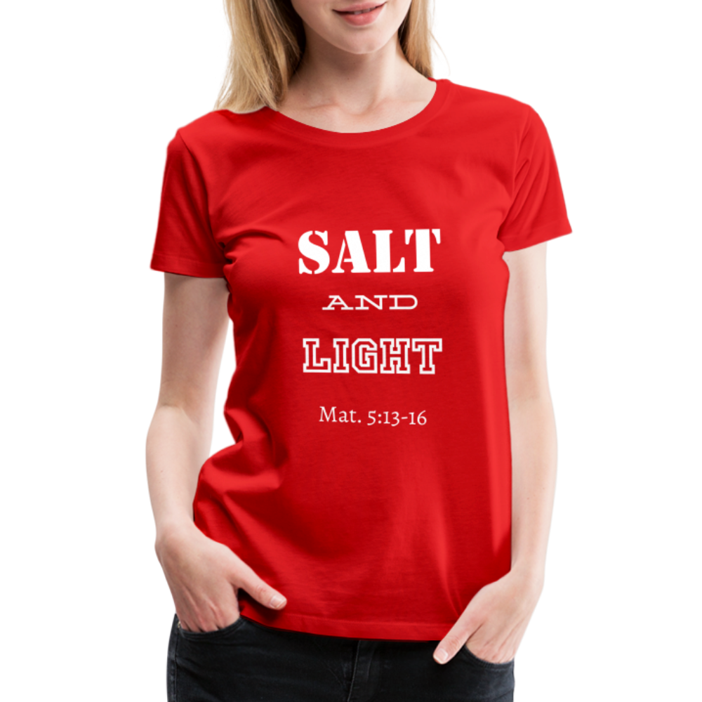 Women’s Salt and Light - red