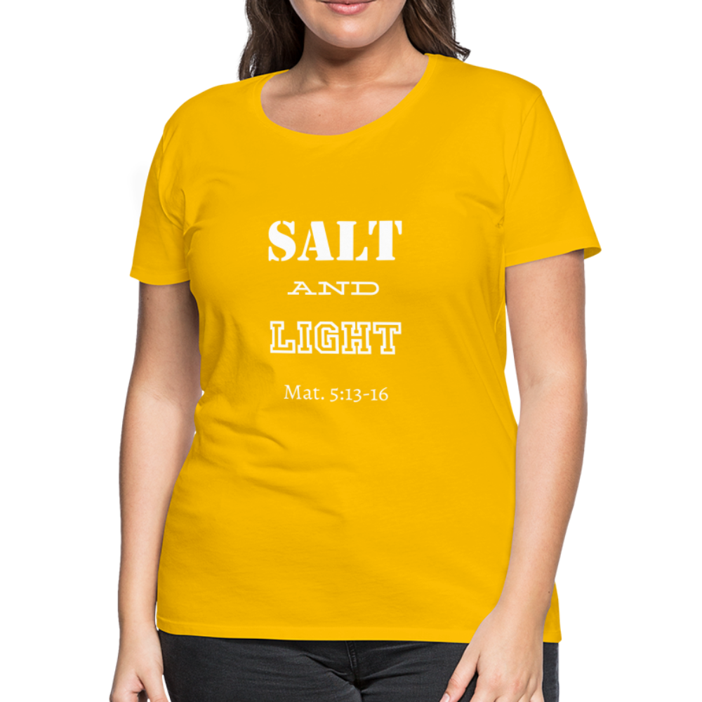 Women’s Salt and Light - sun yellow
