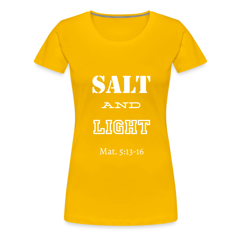 Women’s Salt and Light - sun yellow