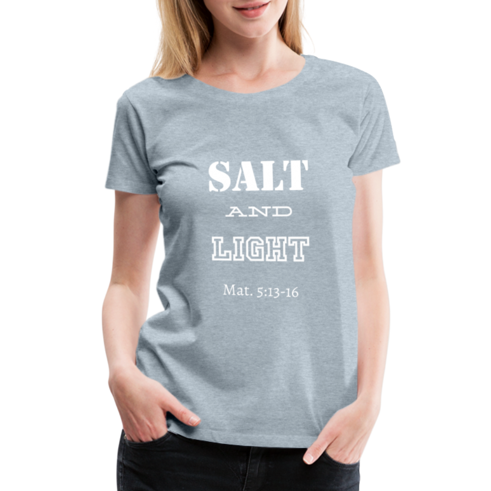 Women’s Salt and Light - heather ice blue