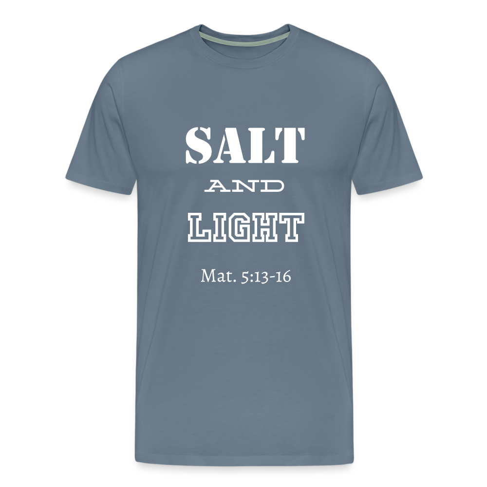 Men's Salt and Light - steel blue