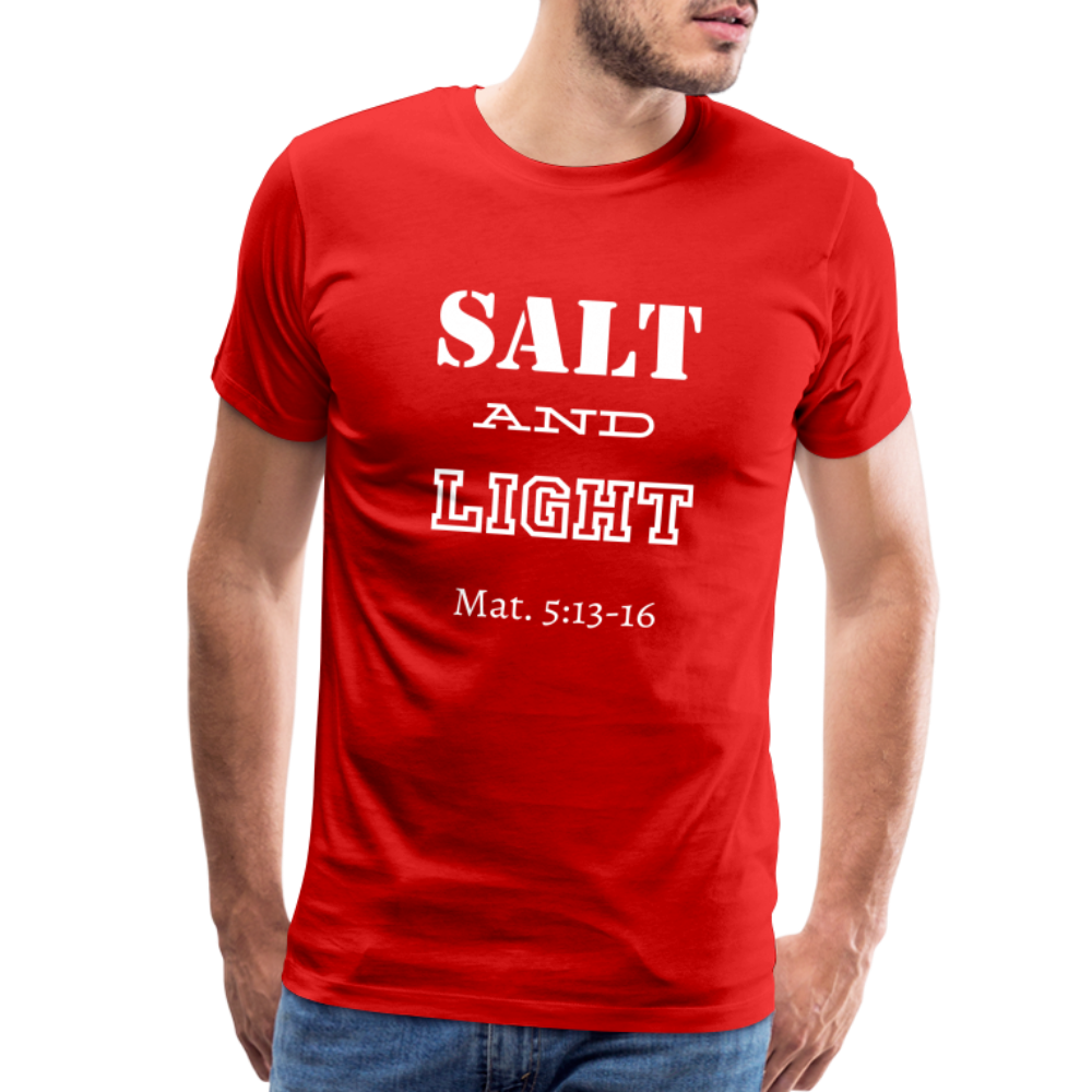 Men's Salt and Light - red