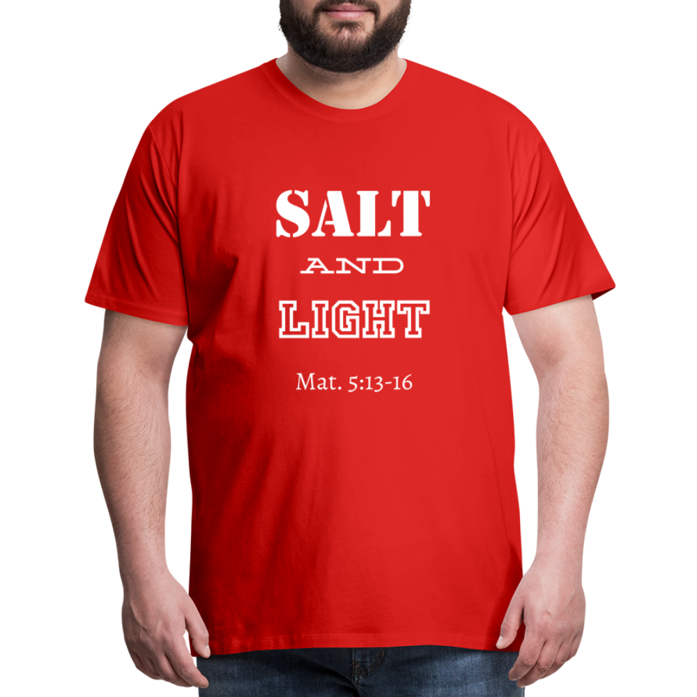 Men's Salt and Light - red