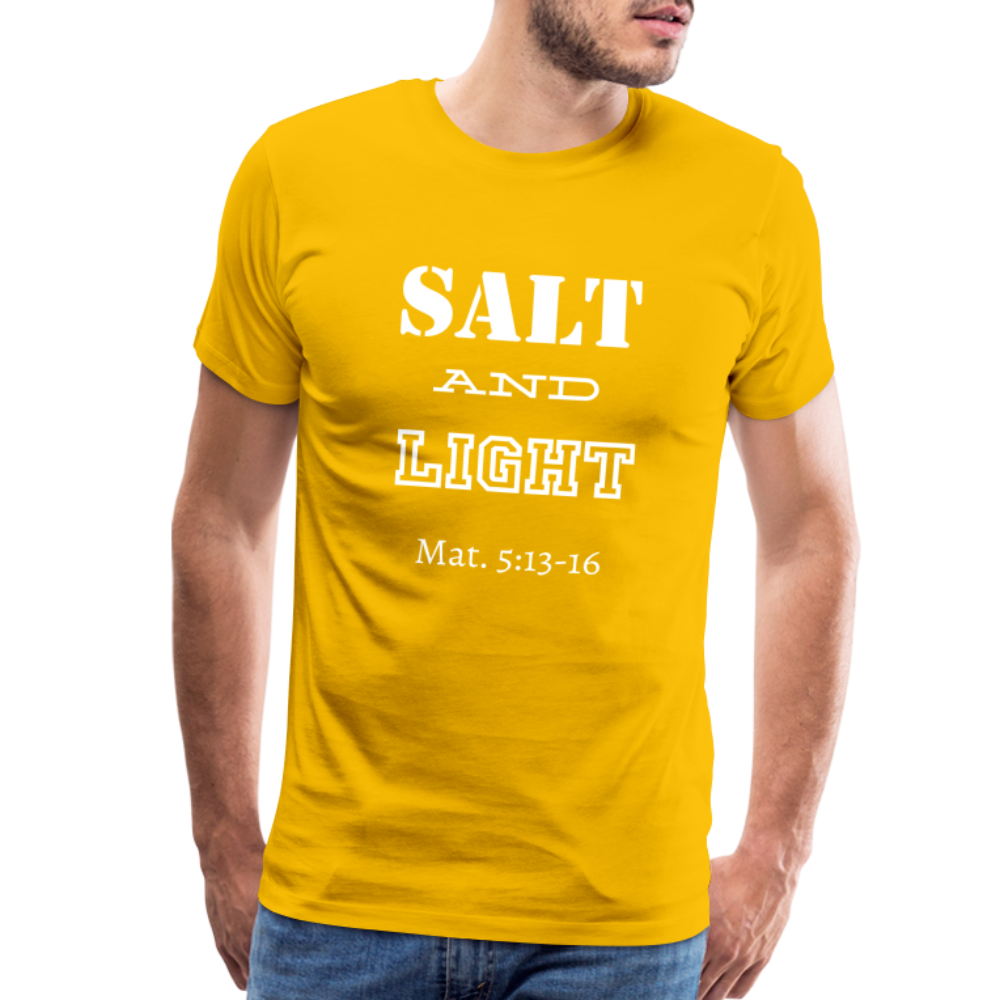 Men's Salt and Light - sun yellow