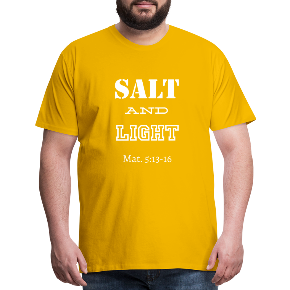 Men's Salt and Light - sun yellow