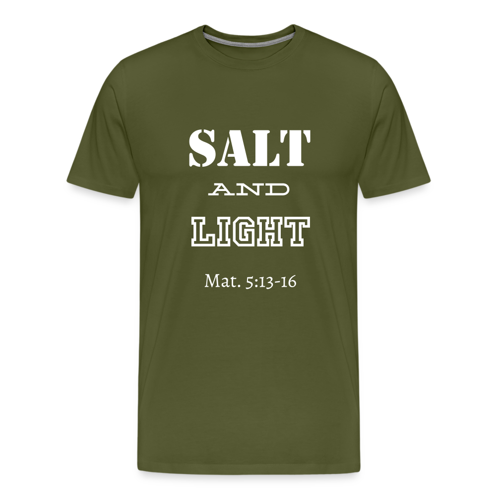 Men's Salt and Light - olive green