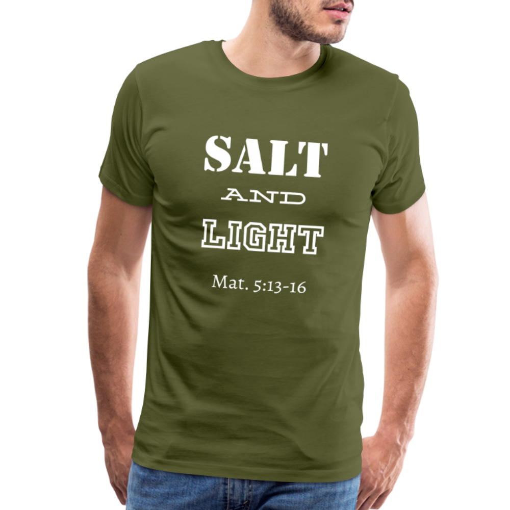 Men's Salt and Light - olive green