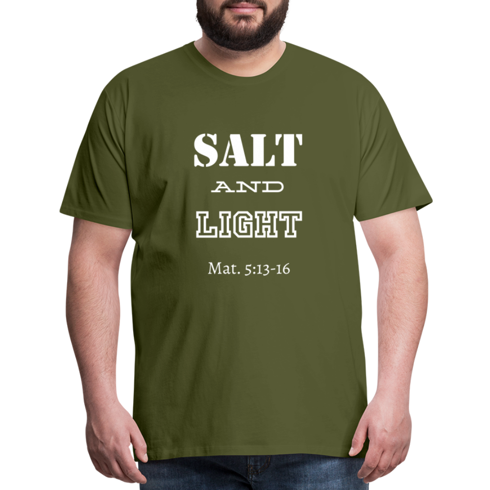 Men's Salt and Light - olive green