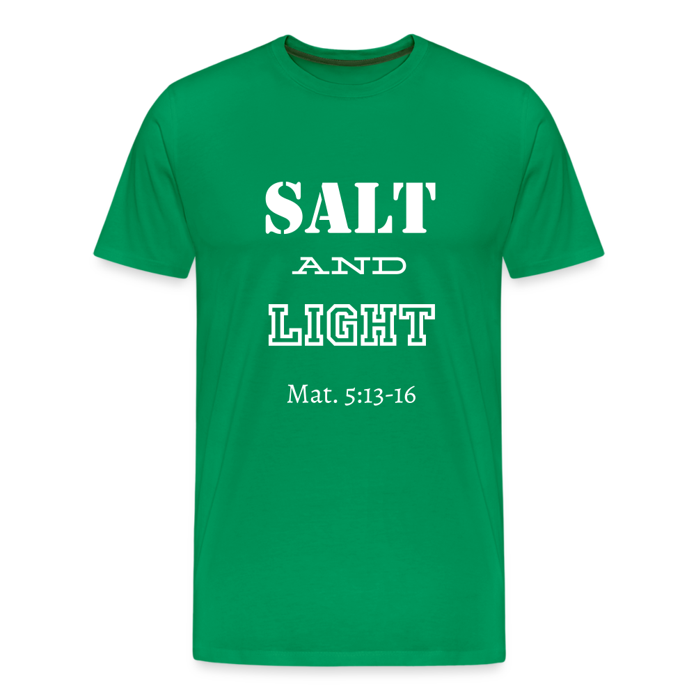 Men's Salt and Light - kelly green