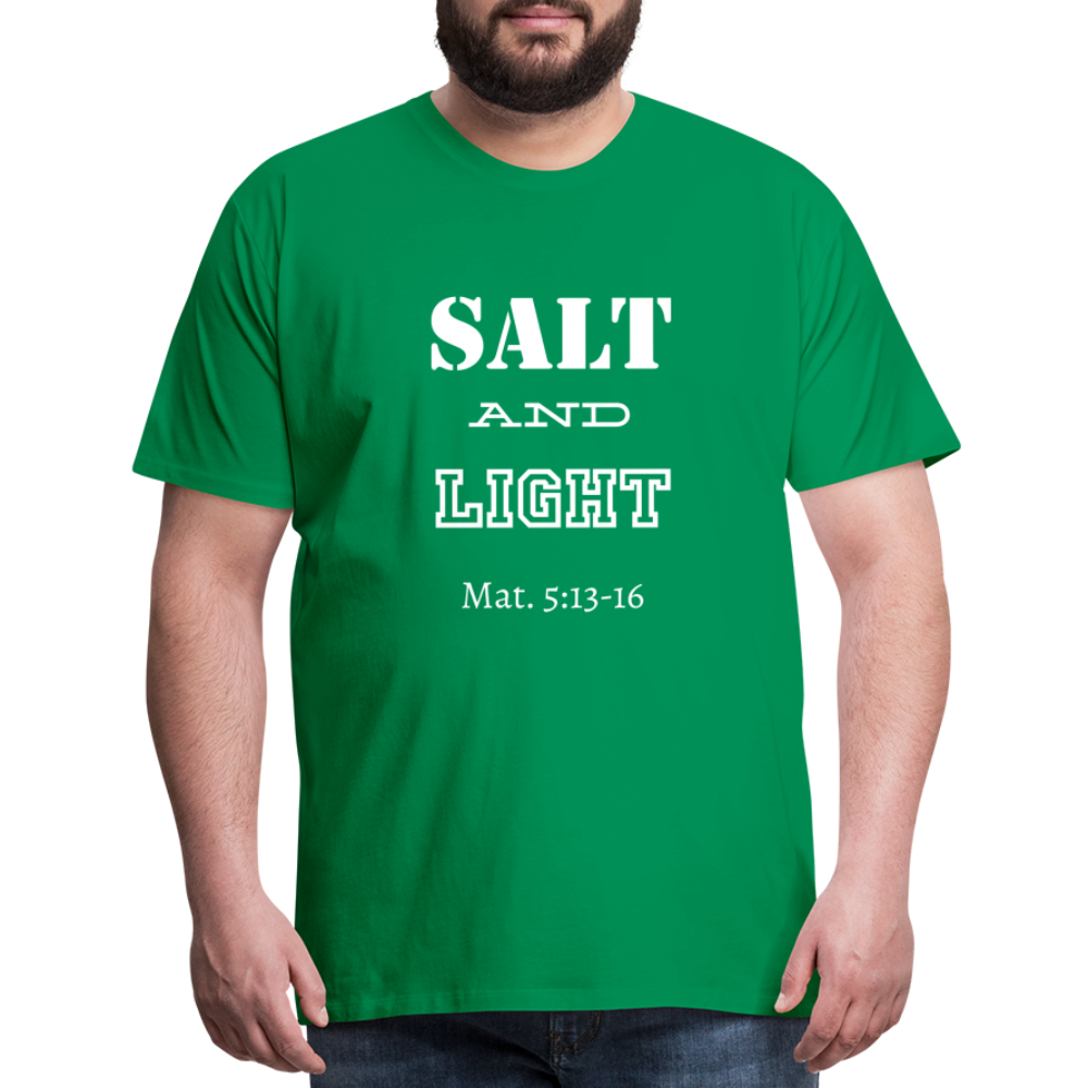 Men's Salt and Light - kelly green
