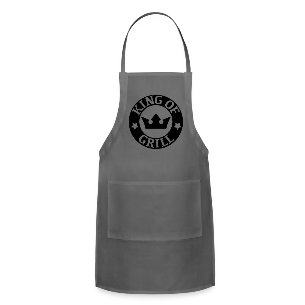 Apron, Grill Master, King of Grill - charcoal