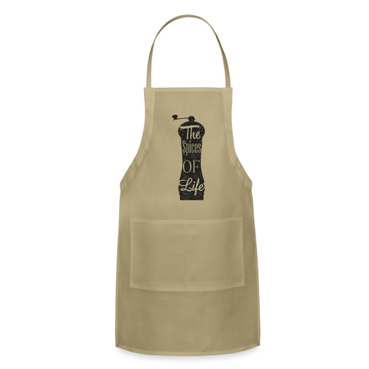 Apron, Grill Master, The Spices of Life - khaki