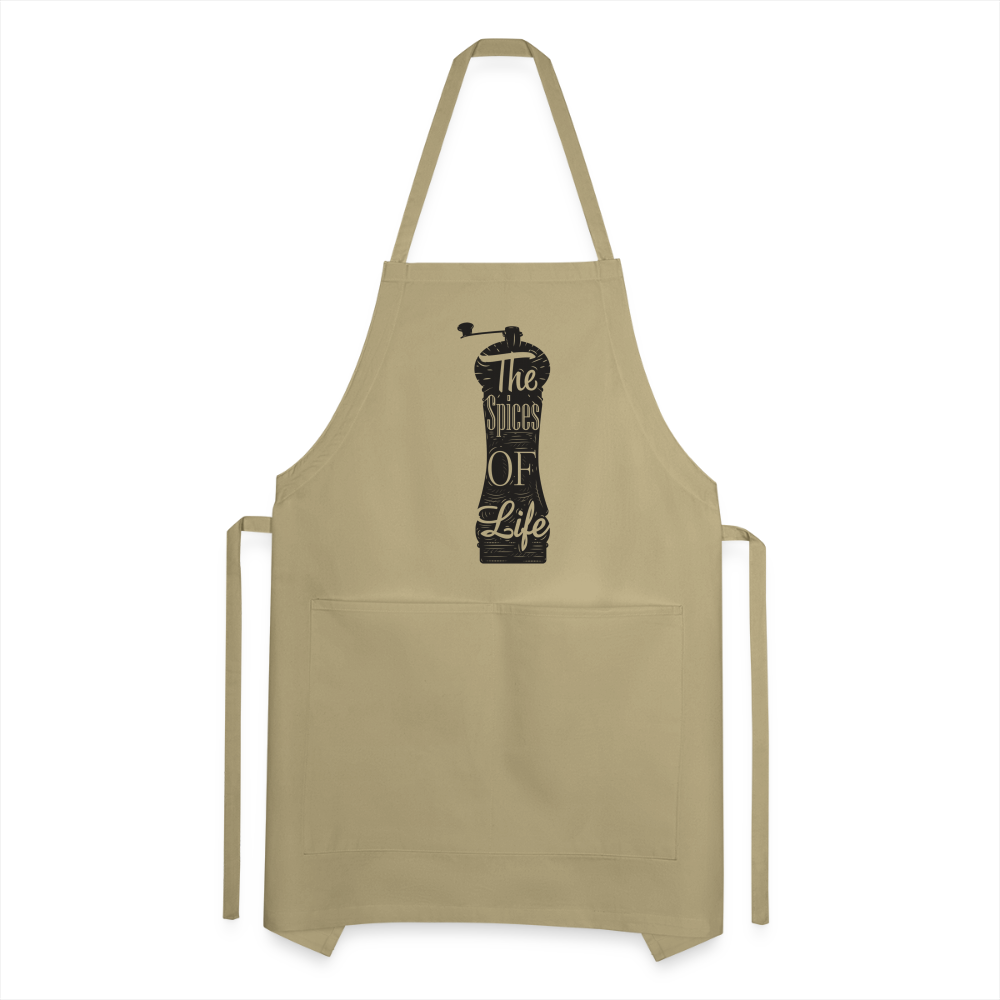 Apron, Grill Master, The Spices of Life - khaki