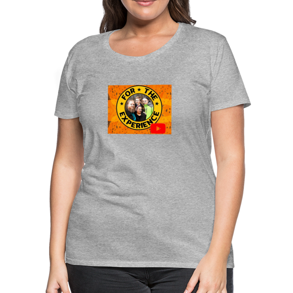 Women’s For The Experience Shirt - heather gray