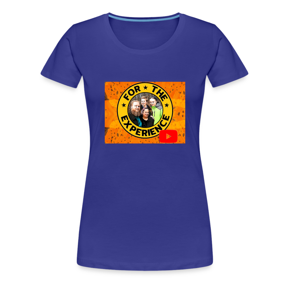 Women’s For The Experience Shirt - royal blue