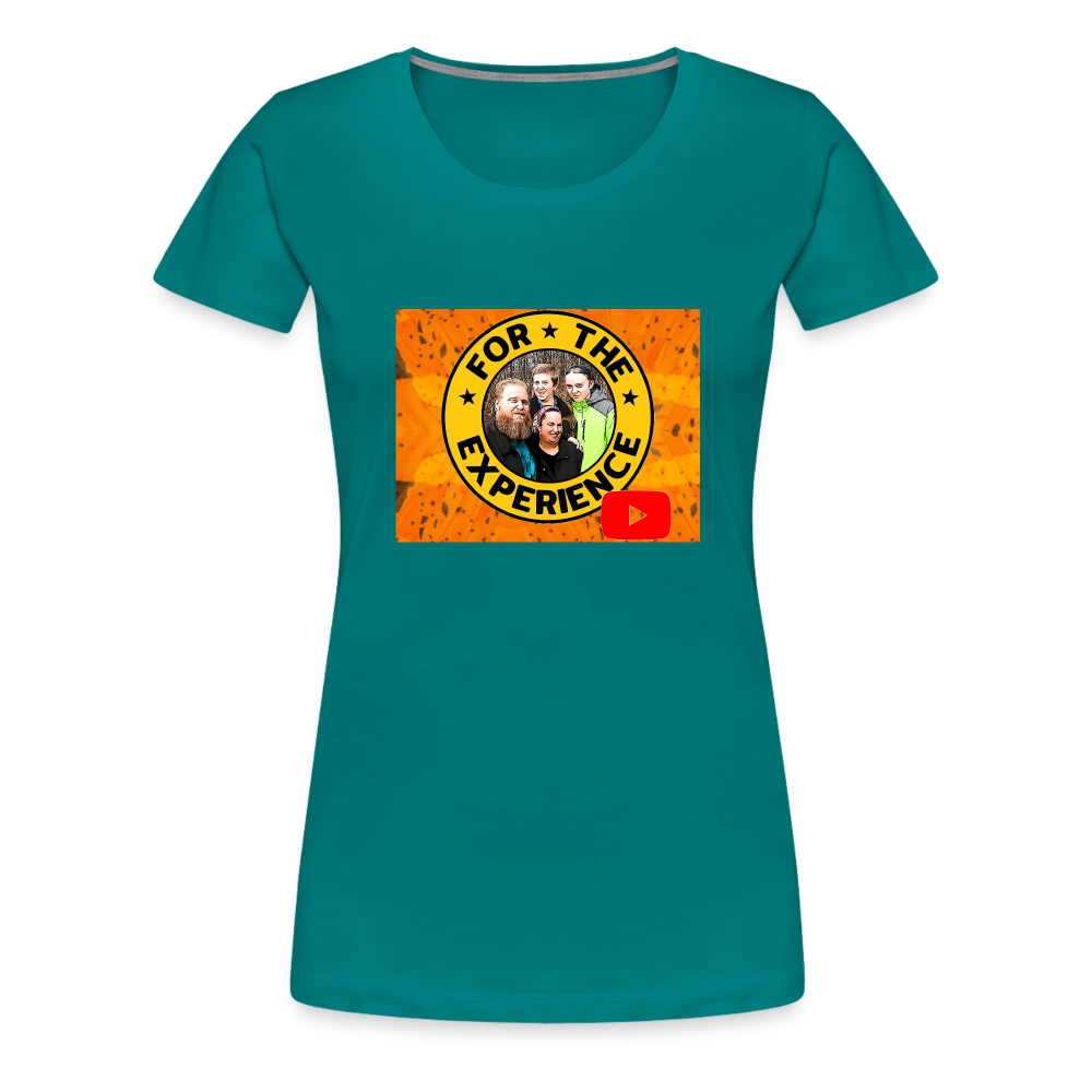 Women’s For The Experience Shirt - teal