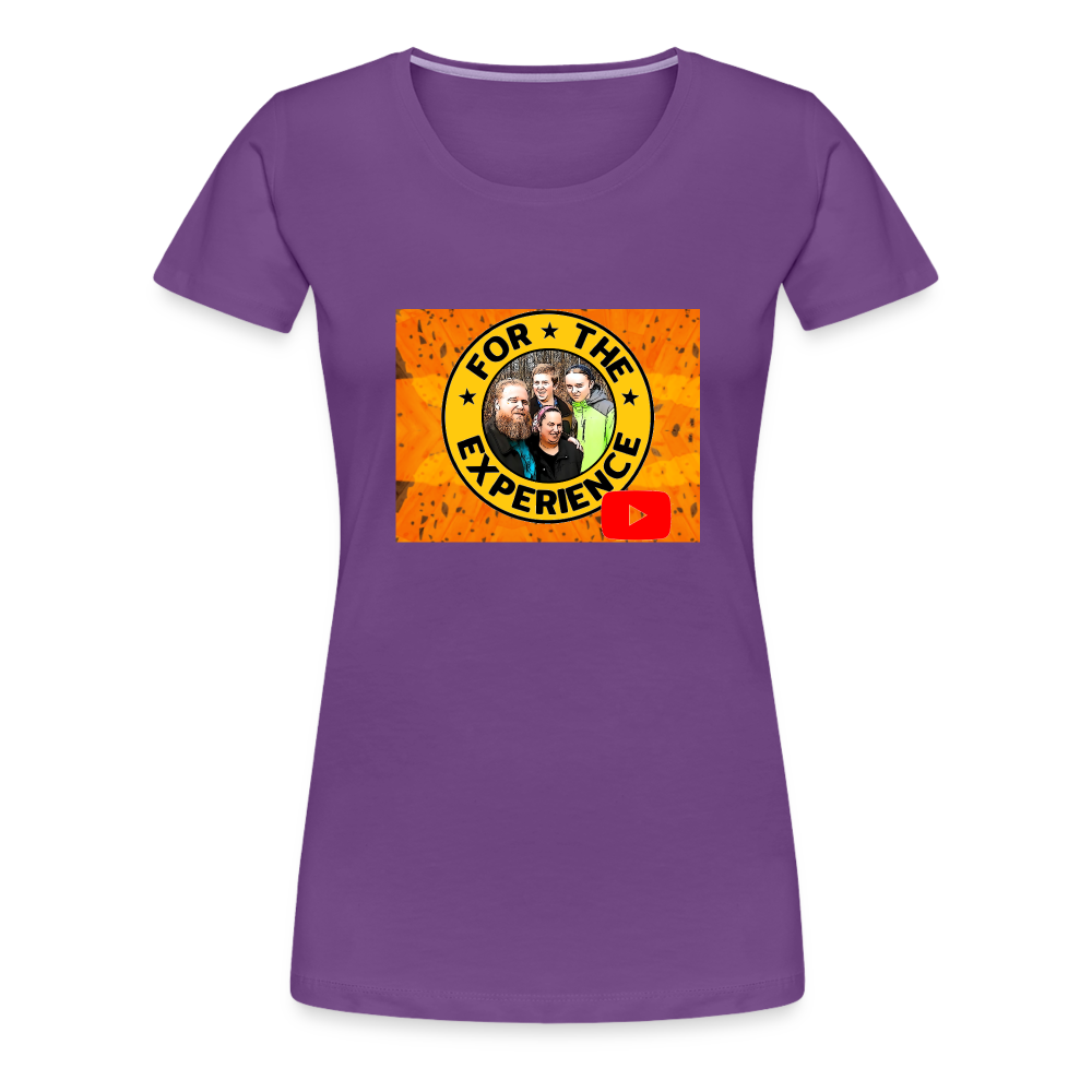 Women’s For The Experience Shirt - purple