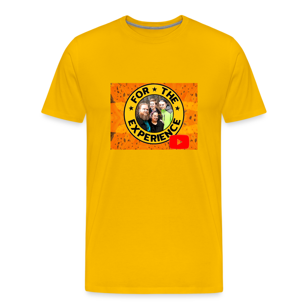 Men's For The Experience Shirt - sun yellow