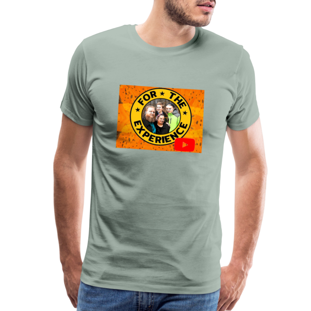 Men's For The Experience Shirt - steel green