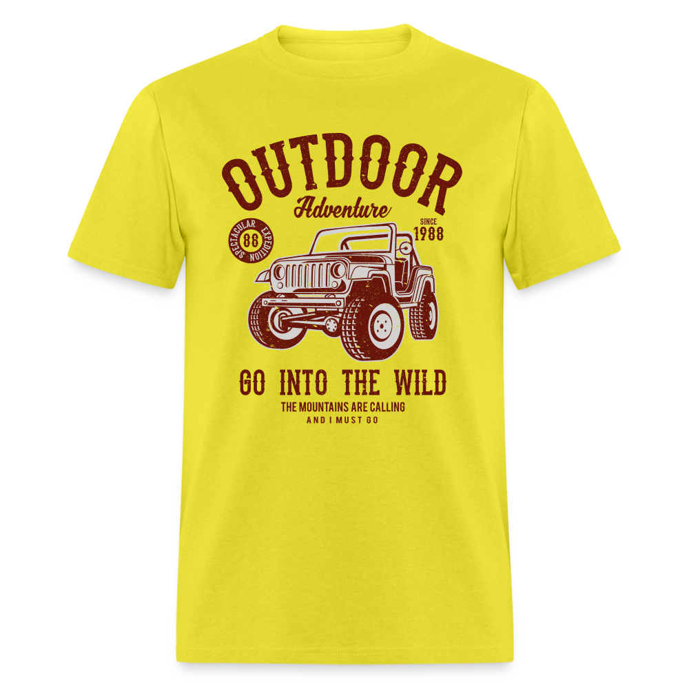 U- Outdoor Adventure Classic T-Shirt - yellow