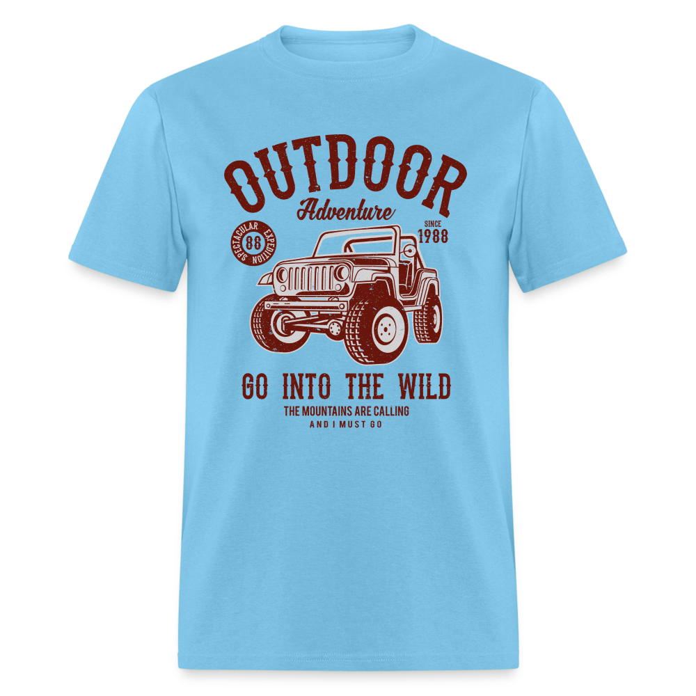 U- Outdoor Adventure Classic T-Shirt - aquatic blue