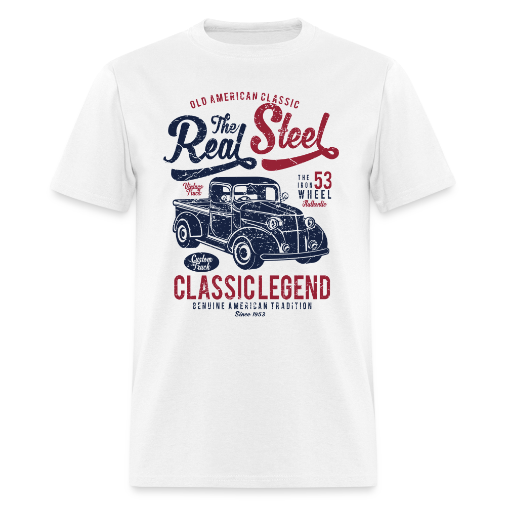 U- Real Steel Classic T-Shirt - white