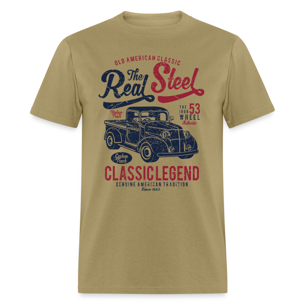 U- Real Steel Classic T-Shirt - khaki