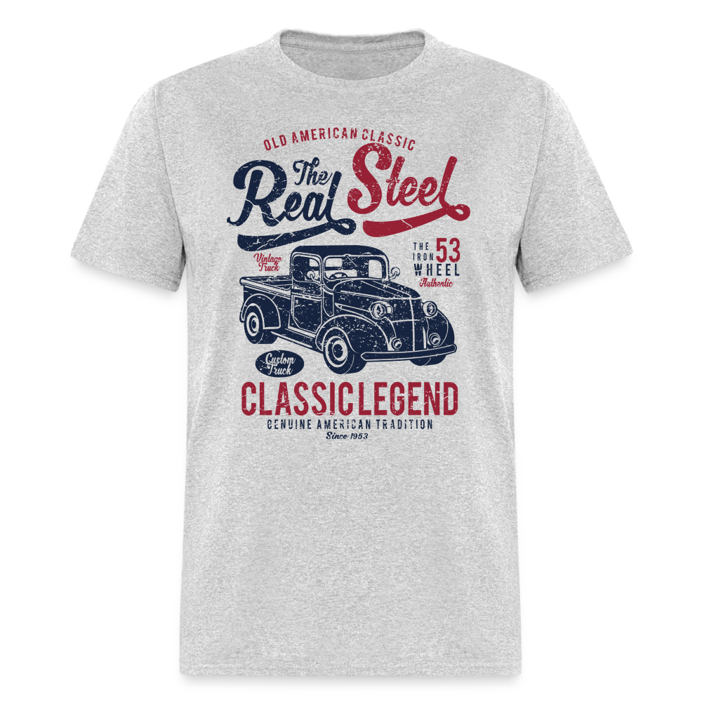 U- Real Steel Classic T-Shirt - heather gray