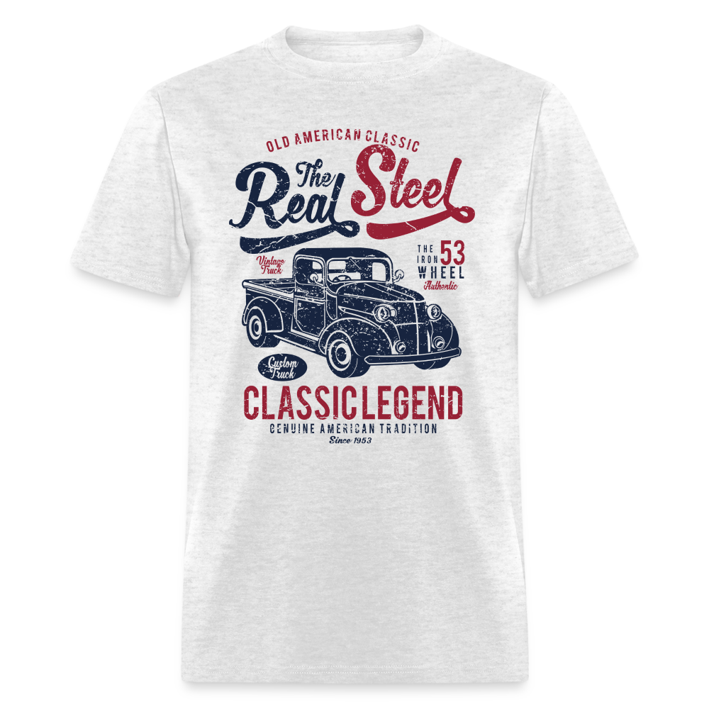U- Real Steel Classic T-Shirt - light heather gray