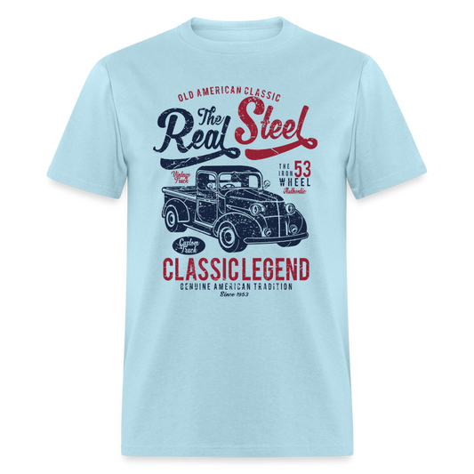 U- Real Steel Classic T-Shirt - powder blue