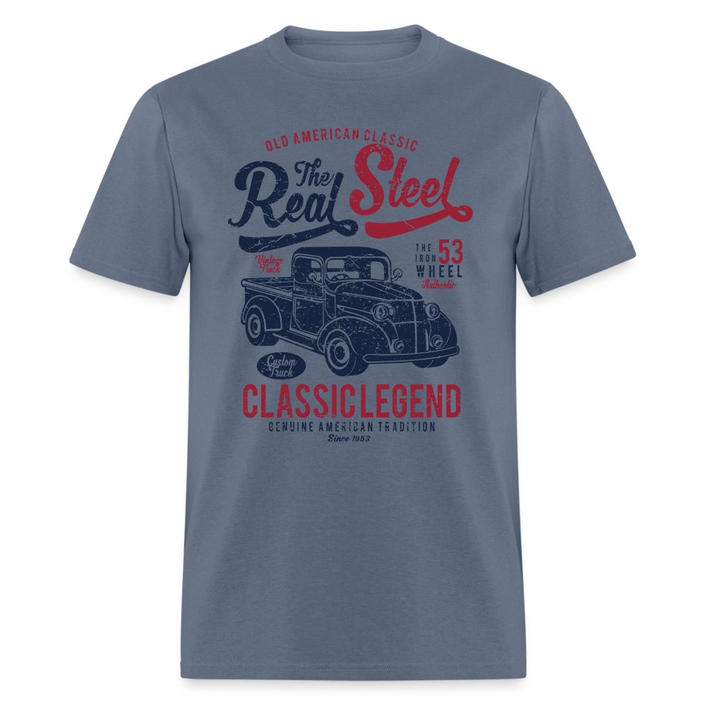 U- Real Steel Classic T-Shirt - denim