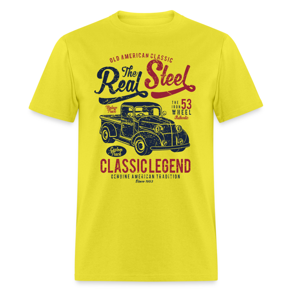 U- Real Steel Classic T-Shirt - yellow