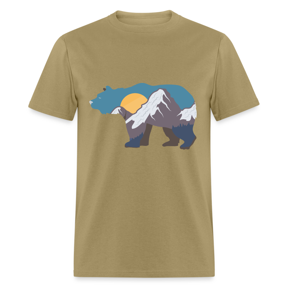 U- Bear Mountains Classic T-Shirt - khaki