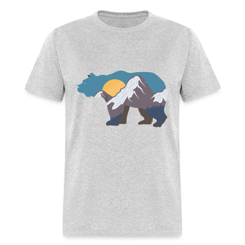 U- Bear Mountains Classic T-Shirt - heather gray