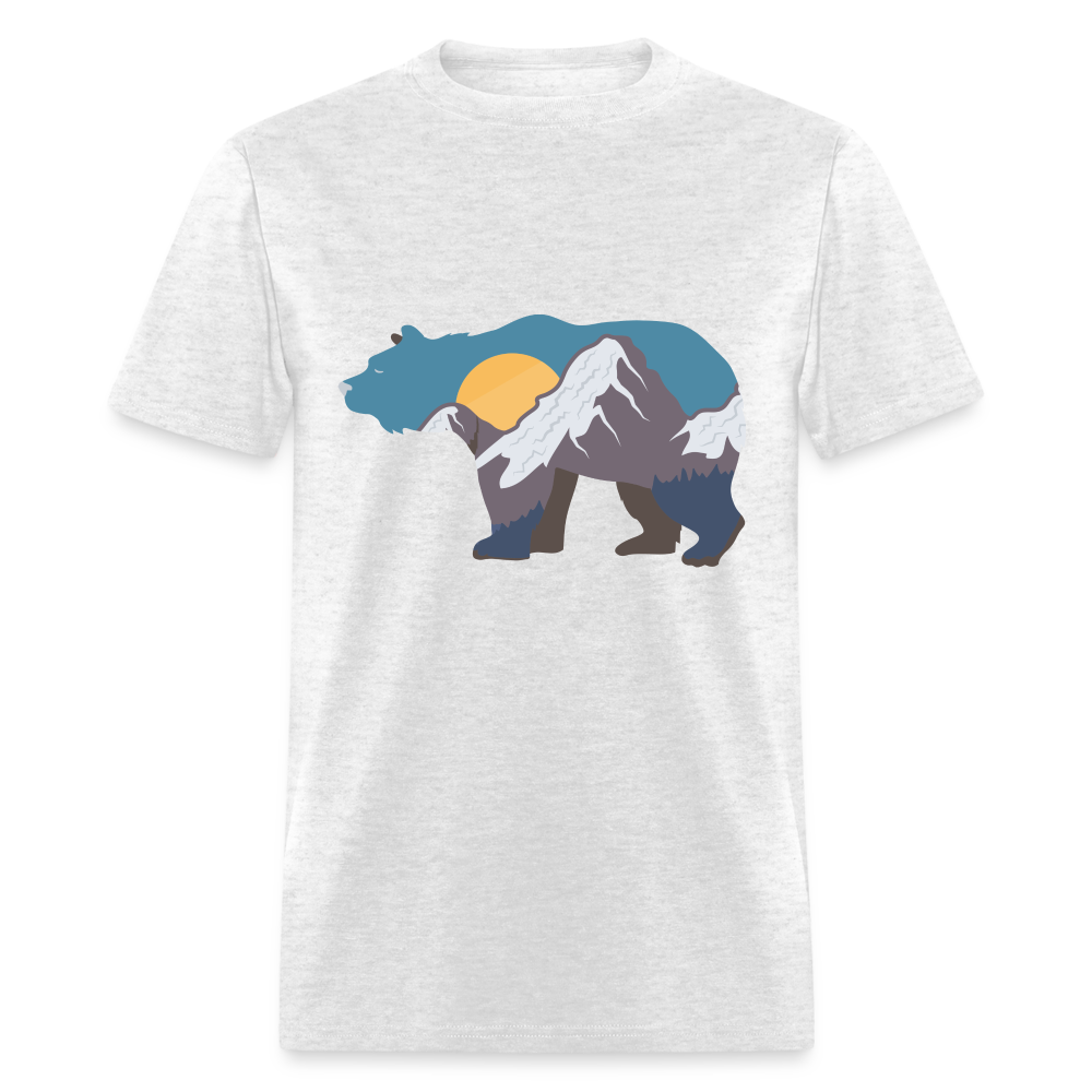 U- Bear Mountains Classic T-Shirt - light heather gray