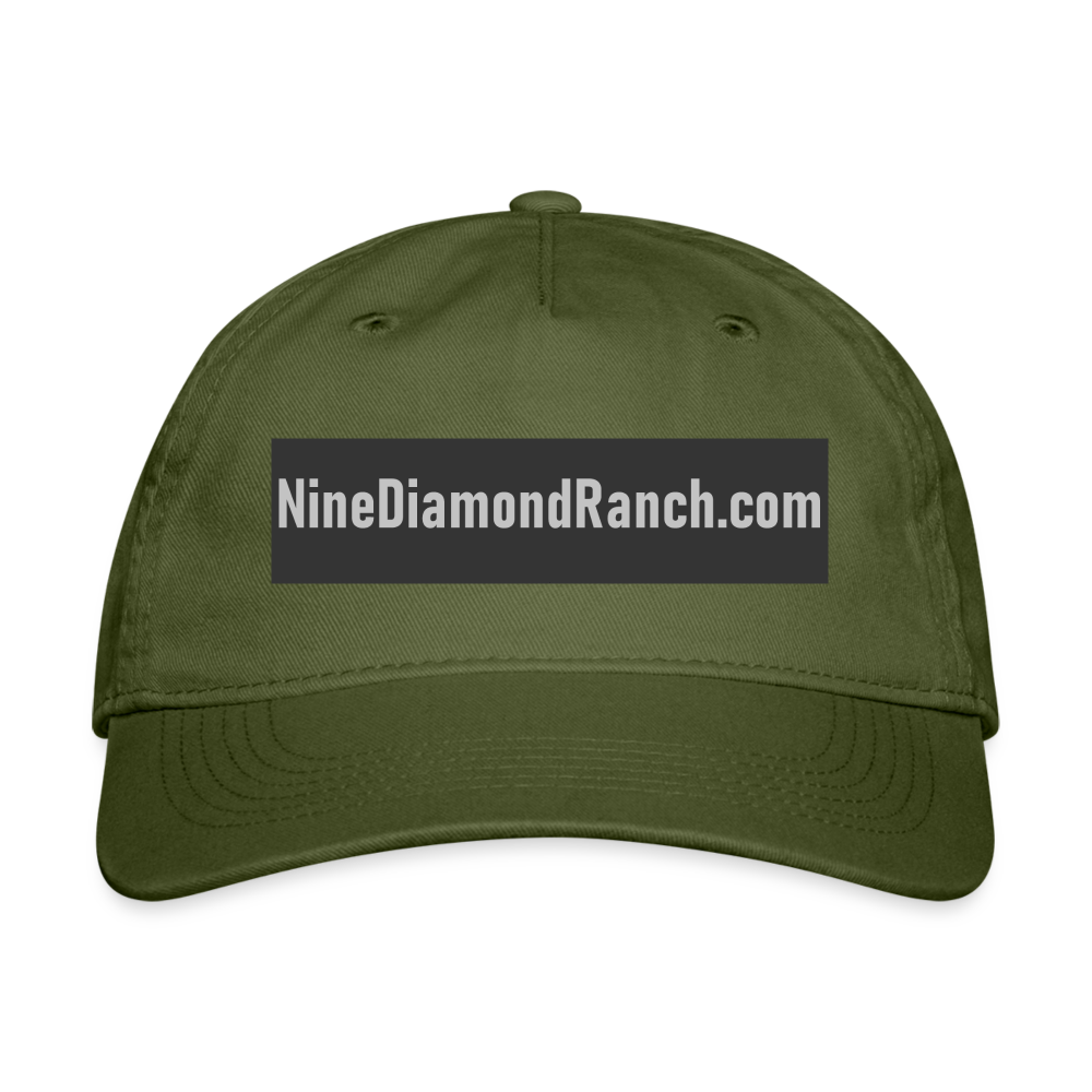 Hat, Nine Diamond Ranch com - olive green