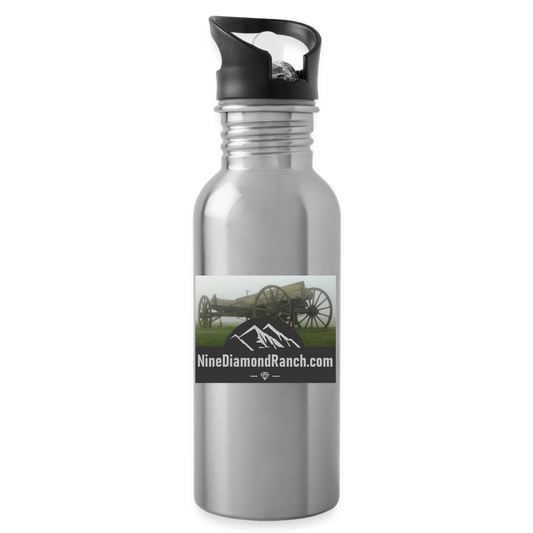 Water Bottle Stainless NDR - silver