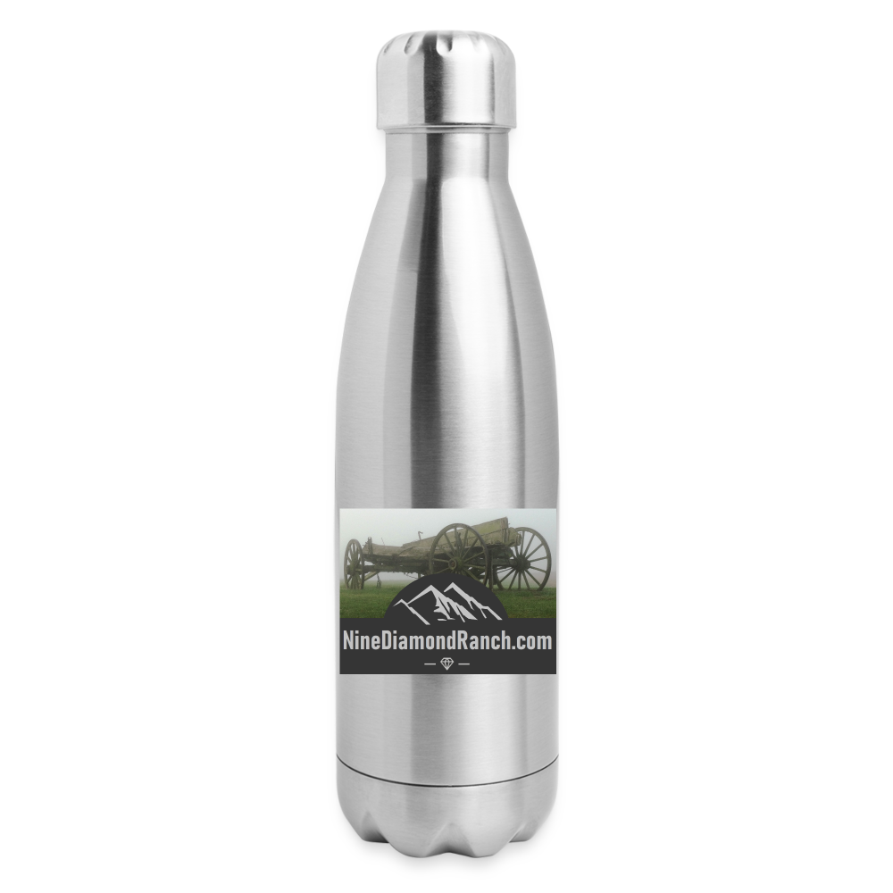 Water Bottle Insulated Stainless NDR - silver