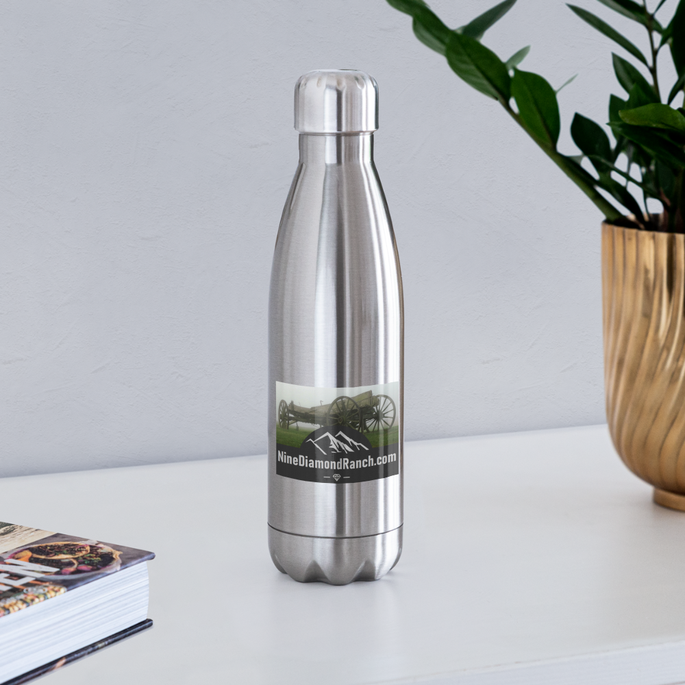 Water Bottle Insulated Stainless NDR - silver