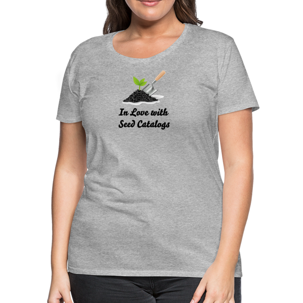 Women’s Seed Catalog Premium T-Shirt - heather gray