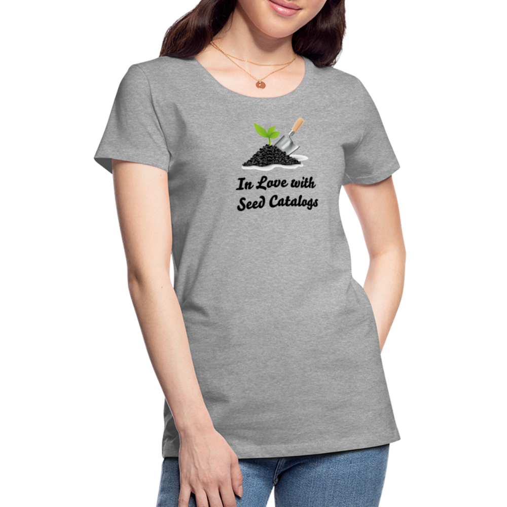 Women’s Seed Catalog Premium T-Shirt - heather gray