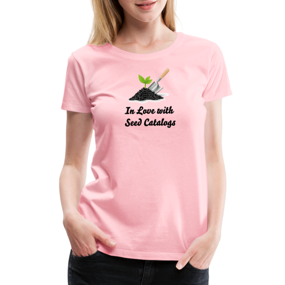 Women’s Seed Catalog Premium T-Shirt - pink