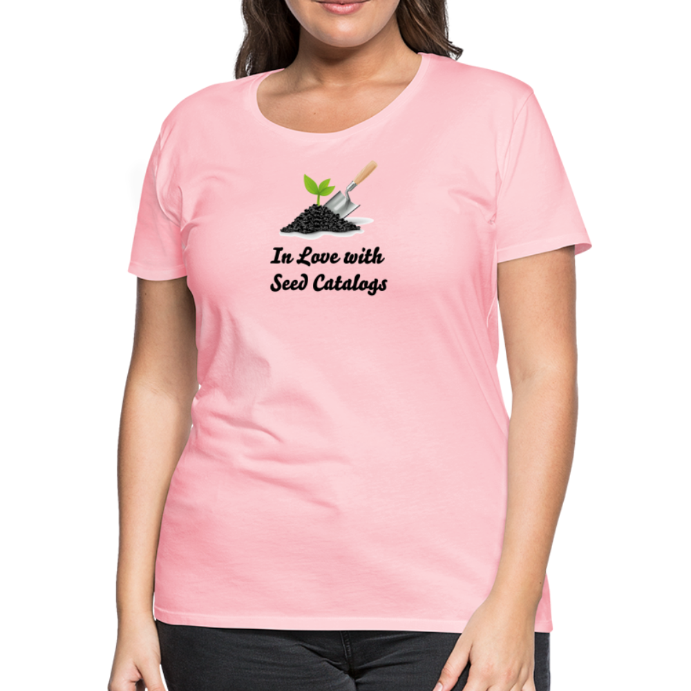 Women’s Seed Catalog Premium T-Shirt - pink